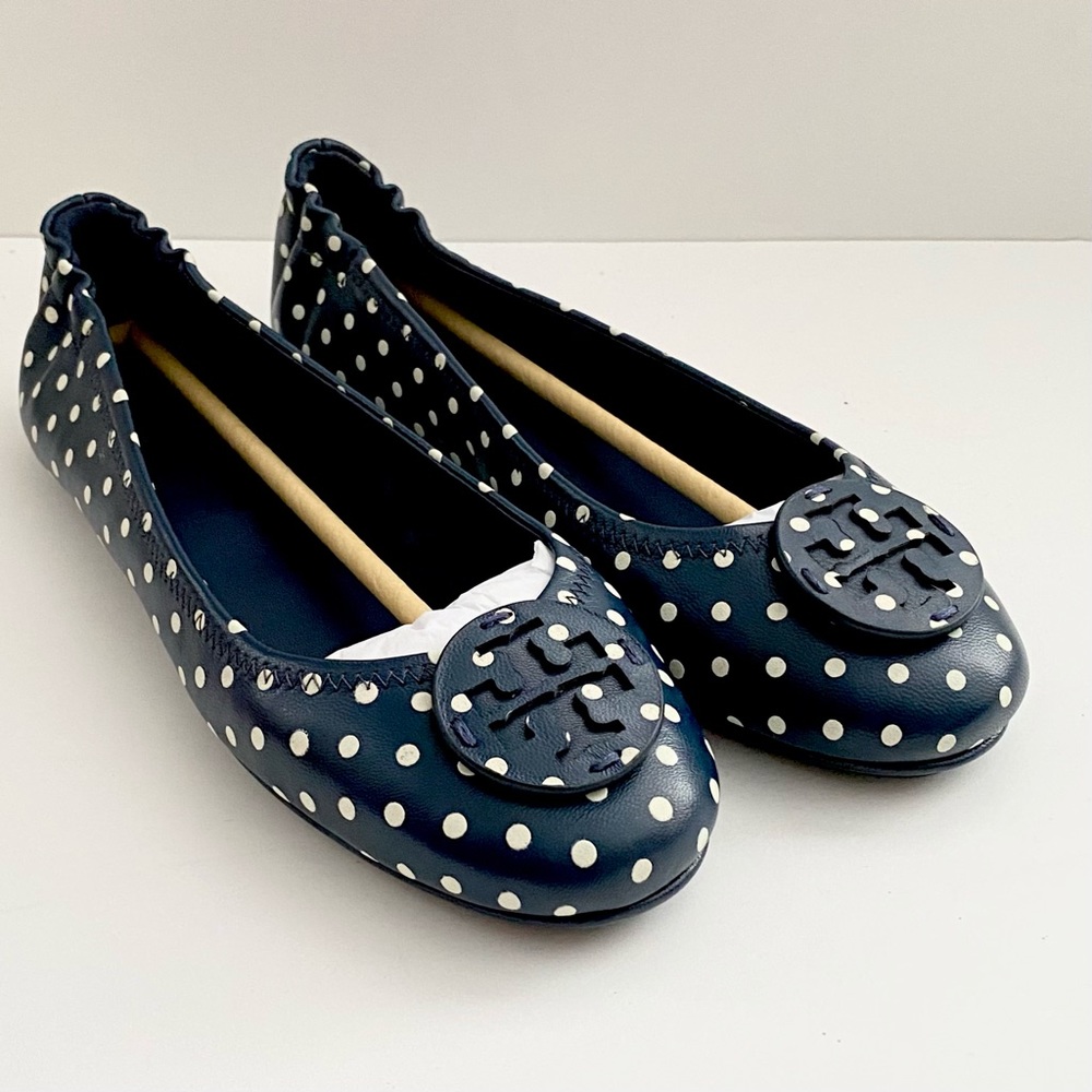 NWT: TORY BURCH | Minnie Travel Ballet Flats Size 8.5